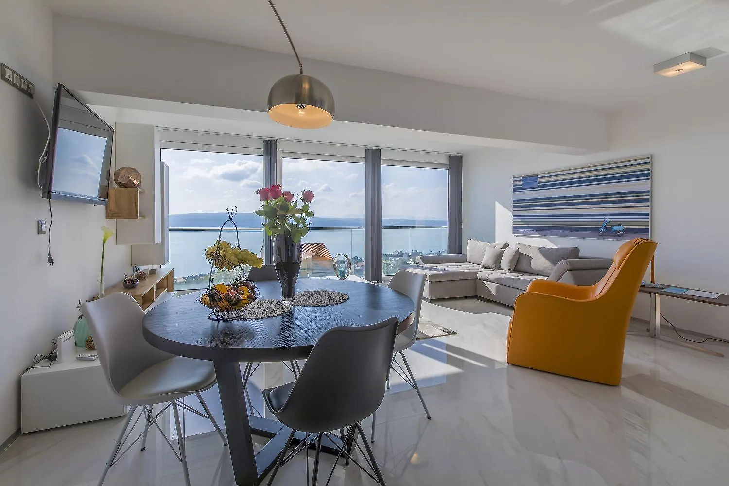 Ferienwohnung Panoramaussicht Und Whirlpool Im Exklusiven Viertel Crikvenica Apartment